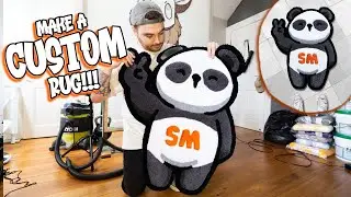CUSTOM BEAR RUG | Full Tufting Process