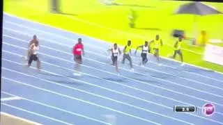2022 Yohan Blake 100m: 9.85
