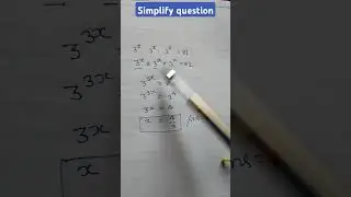 simplify question#study #motivation #shorts #youtubeshorts