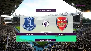Everton vs Arsenal - Premier League 2020 - Gameplay HD