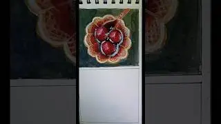 Gulab jamun #paint#series #art #creative #challenge #realistic #food #gulabjamun #trending #youtube
