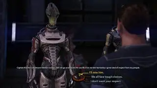 MELE 1: Kirrahe honors Kaidan after Virmire (Marco Shepard)