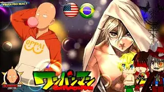 Record of Ragnarok Reacting to Saitama as the New Ragnarok member || One Punch Man | gacha club life