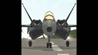 KSP + Ace Combat: CFA-44 NOSFERATU Prototype testing EML