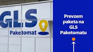 Prevzem paketa iz GLS  Paketomata