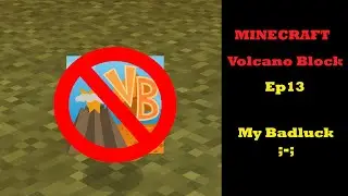Badluck | End of Volcano Block Ep13 | Minecraft Hindi