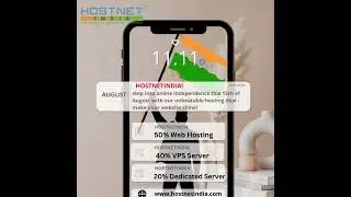 Grab Your Deals Now - Freedom Sale on Web Hosting and Servers | Web Hosting Offers | Hostnetindia