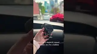 How I use a magnetic mount: Insta360 AcePro2 Ed.  