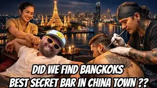Bangkok  Foot Massages , Tattoos and China Towns Amazing Secret Roof top bar