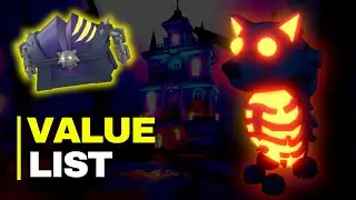 Legendary Pets VALUE List in Adopt Me (Wolf Update Halloween)