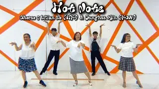 Hot Note ( Line Dance )