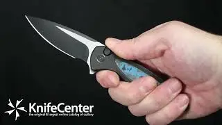 We Knife Company Limited Edition Button Lock Kitefin Flipper Knife