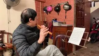 Tác phẩm  Tình Trương Chi viết cho sáo trúc  Sáng tác và thể hiện  Triệu Tiến Vượng