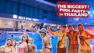 IBIZA POOL PARTY in Phi Phi Island  || Thailand Best #poolparty