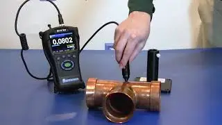 Danatronics MTG-99 Hall Effect Thickness Gage Application