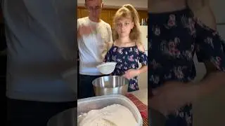 Pizza Making Adventure: Adding Flour to Activate Yeast | Cooking with Kate