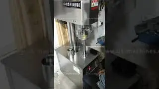 Bowl bottle irregular shape bottle lid semi automatic seaming machine can sealer machine testing vid