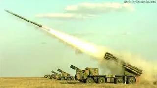 Russian MLRS Smerch, the most powerful rocket launcher on earth (also used by Ukraine)