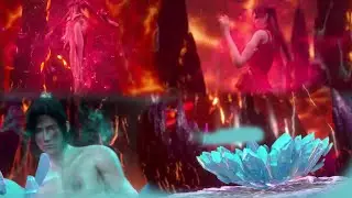 Xiao yan and Queen Medusa inside the Fallen Heart flame, battle through the heavens preview trailer