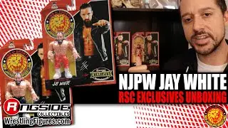 Ringside Collectibles Unboxing: NJPW Jay White Red & Black Wrestling Action Figures by Chella Toys!