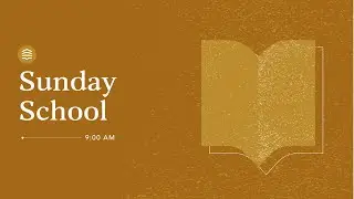 December 28, 2025 | MGBC Sunday School Service