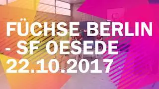 F&uuml;chse Berlin - SF Oesede - So. 22.10.2017 - Regionalliga Nord 2017/2018