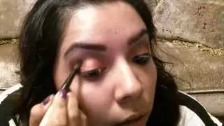 bronze smokey eye