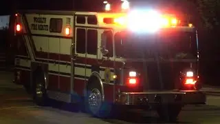 Woodlyn Fire Company Rescue 67 Responding * Mars Commander, Carson, & Horn *