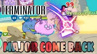 The Best Axie Team Build | Axie Infinity |  How to Play in Arena Battle 1vs3 | Terminator | NFT