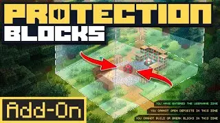 🔒 PROTECTION BLOCKS: ✅How to protect your house in Minecraft Bedrock