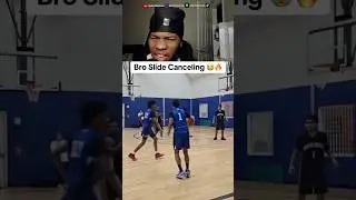 Bro got wheels on his shoes 😭💯 #reaction #basketball #anklebreakers #funny