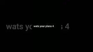 So Jenny Productions, Wats Your Plans 4 Tomorrow? (Animated Image) #KingOfShade