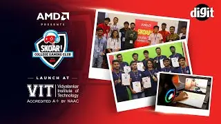Watch the action-packed gaming event at VIT, Mumbai | AMD presents SKOAR! College Gaming Club