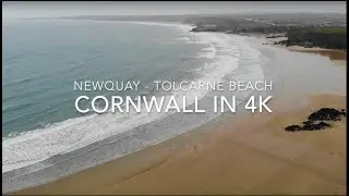 Cornwall in 4K - Newquay Towan Beach