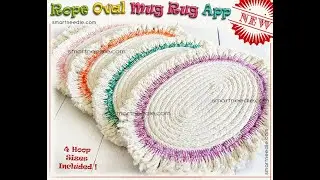 Oval Rope Mug Rug