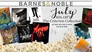 Barnes & Noble 50% Off Criterion Sale | July 2025 Haul