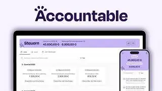 Wie funktioniert Accountable? (Tutorial): Steuern, Buchhaltung und Banking an einem Ort