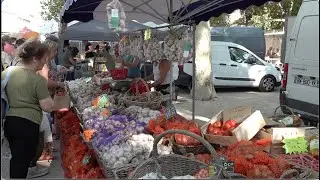 La 714ème foire à l’oignon de Tournon-sur-Rhône 2024 (Ardèche - France)