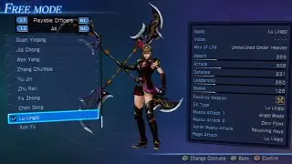 Dynasty Warriors 8: Empires All Characters [PS3]