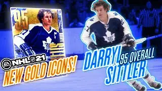 NHL 21 | NEW GOLD MASTER ICONS! | 95 SITTLER