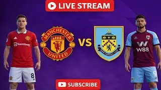 LIVE|MAN UTD VS BURNLEY|Premier League 2025|Full Match |FC26|PS5