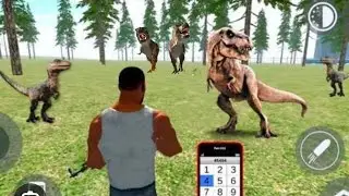 JURASSIC DINOSAUR VS RPG PART # 12 || INDIAN BIKES RIDING 3D || Open WORLD GAMEPLAY ANDROID