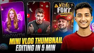 Shorts Video Ka Thumbnail Kaise Banaye | How To Make Short Thumbnail In Picsart