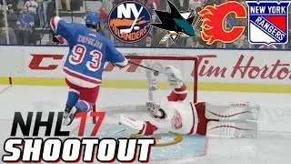 Trick Shots - NHL 17 - Shootout Commentary ep. 6