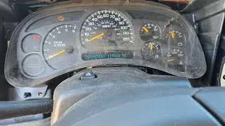 2003 Silverado gauge cluster replacement