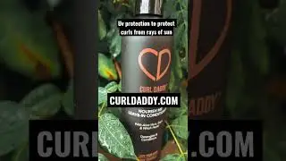 Best vegan leave in conditioner & curl refresher for curly hair. #shorts #curlyhairproducts