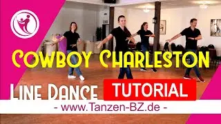Beginner Line Dance 🤠 Cowboy Charleston 🤠 lernen - 💃🏻 🕺🏻 Tutorial 💃🏻 🕺🏻 deutsch für Einsteiger