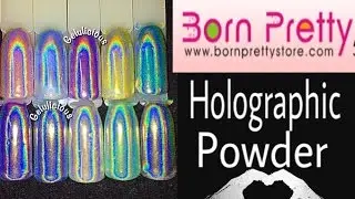 Born Pretty Laser Holographic Pigment Powder Review & Swatches