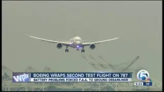 Boing wraps second test flight on 787