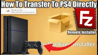 Как перенести игры с ПК на PS4 напрямую | FTP | Удалённая установка PKG